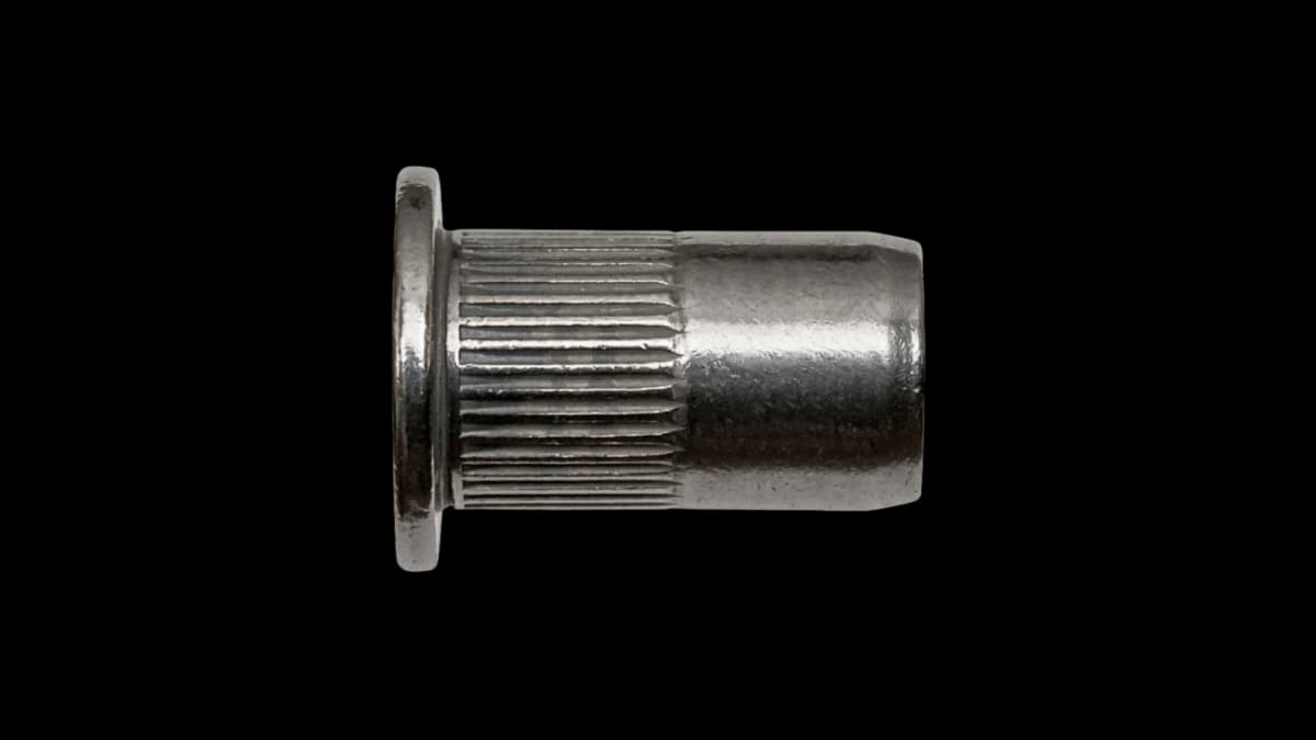 НЕРЖ Цилиндрический бортик, с насечкой M4 0373104006AM